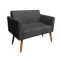 Namoradeira Marisa Suede Preto - 10