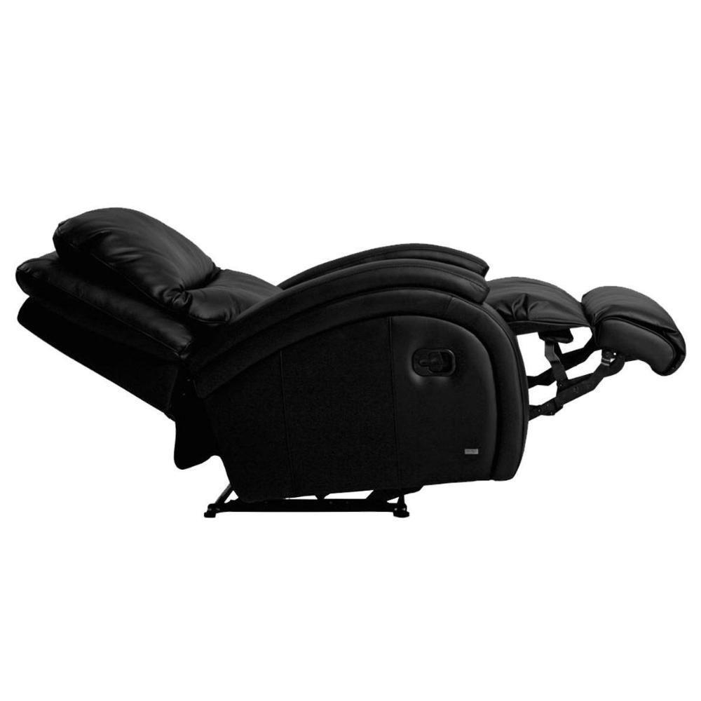 Poltrona Reclinável p/ Sala Magnum Zero Wall Giro e Balanço Courano Bege - Probel - 9