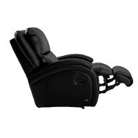 Poltrona Reclinável p/ Sala Magnum Zero Wall Giro e Balanço Courano Bege - Probel - 5