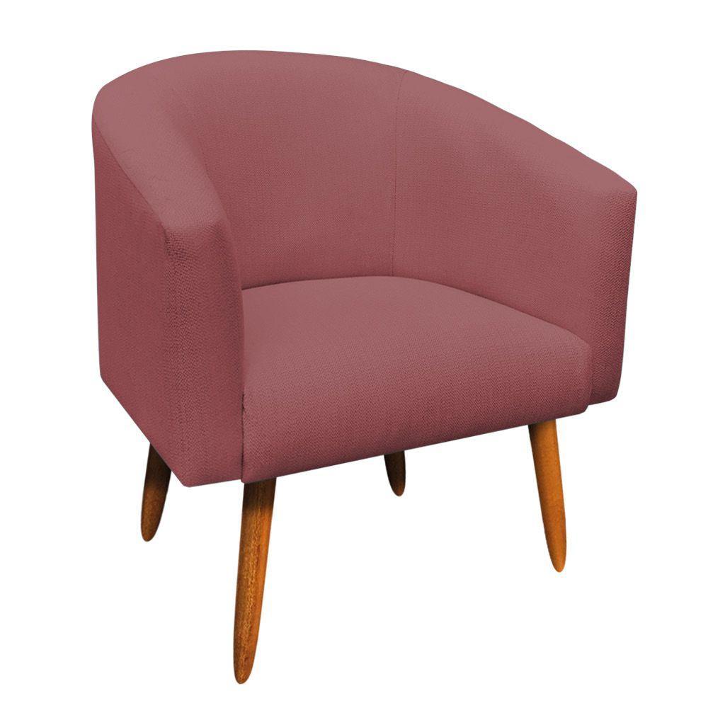 Kit 02 Poltronas Stella Linho Whisky Rosê A106 - 5