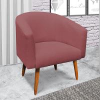 Kit 02 Poltronas Stella Linho Whisky Rosê A106 - 7