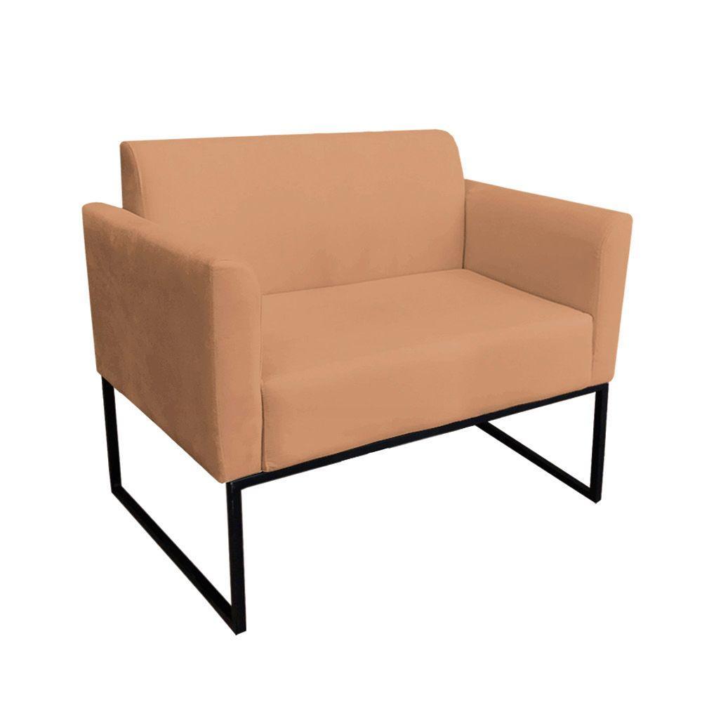 Namoradeira Marisa Suede Caramelo Sisal Preto - 7