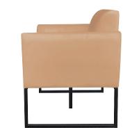 Namoradeira Marisa Suede Caramelo Sisal Preto - 7