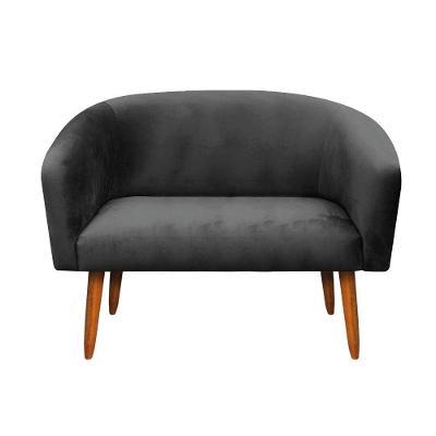 Namoradeira Stella Suede Preto