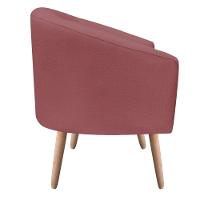 Namoradeira Stella 02 Lugares Linho Whisky Rosê A106 - 8