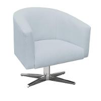 Kit 02 Poltronas Stella Linho Cinza Claro A05 - 5