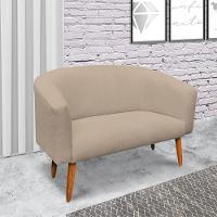 Namoradeira Stella 02 Lugares Linho Grosso Bege A19 - 8