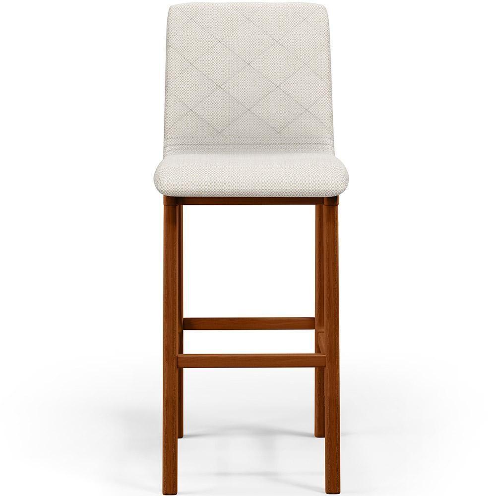 Kit 06 Banquetas Altas Para Cozinha Zoe B04 Champagne - 5