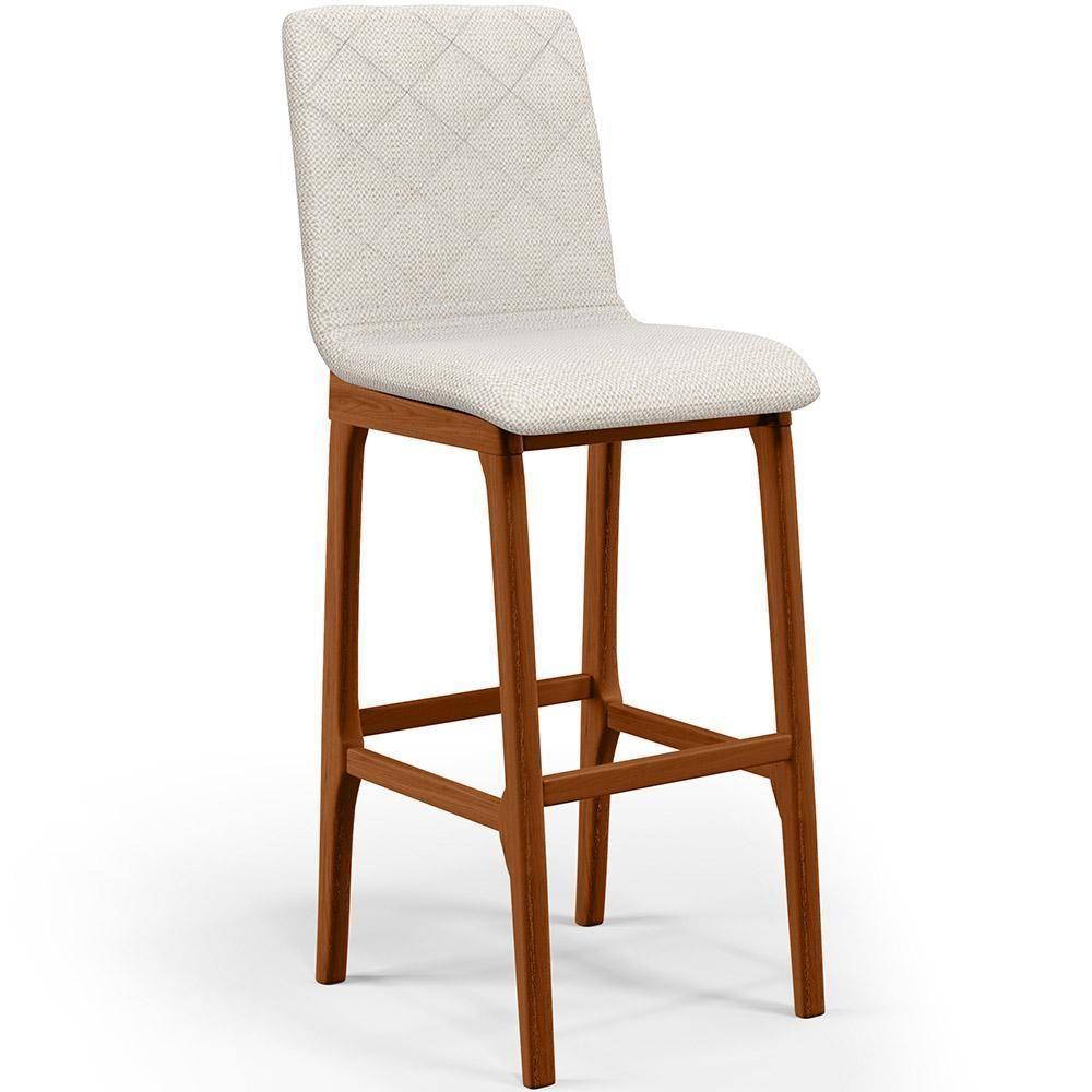 Kit 06 Banquetas Altas Para Cozinha Zoe B04 Champagne - 8