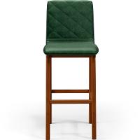 Kit 06 Banquetas Altas Para Cozinha Zoe B04 Verde Musgo - 5