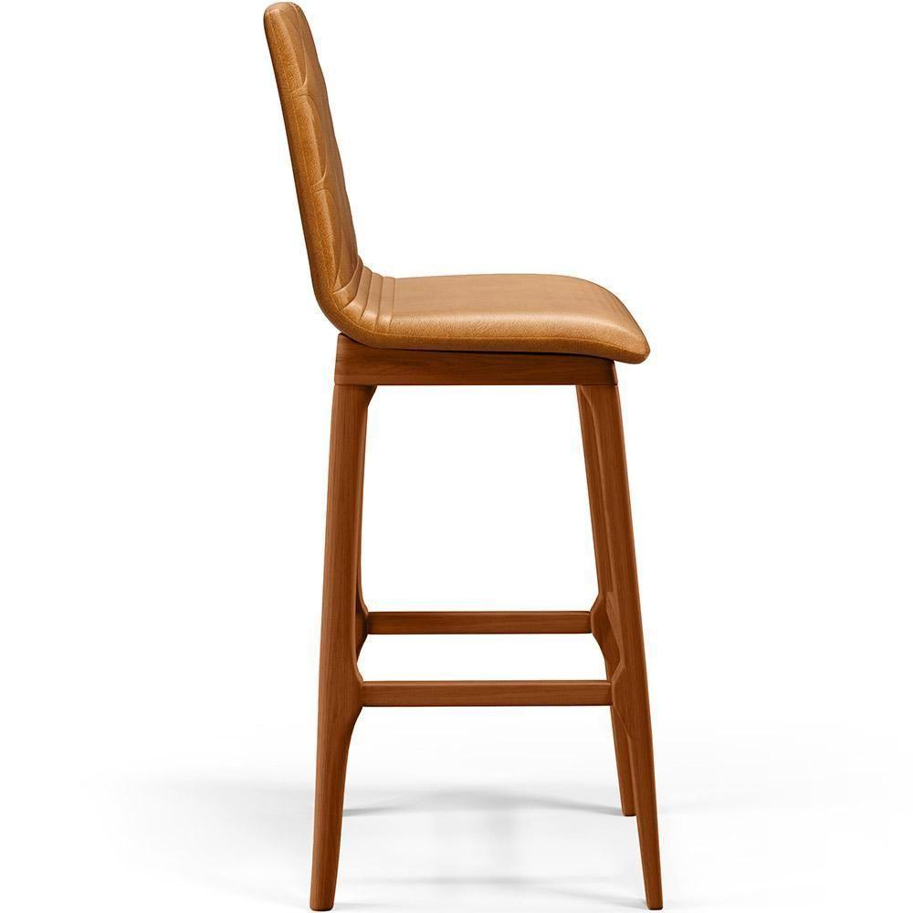 Kit 06 Banquetas Altas Para Cozinha Zoe B04 Whisky - 4