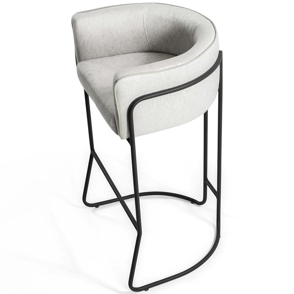 Kit 03 Banqueta Decorativa Betina D02 Creme A-48 - 9