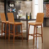 Kit 04 Banquetas Altas Para Cozinha Zoe B04 Whisky - 9