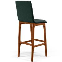 Banqueta Alta Para Cozinha Zoe B04 Verde Musgo - 3