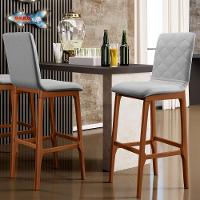 Banqueta Alta Para Cozinha Zoe B04 Cinza - 8