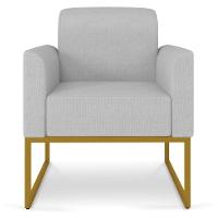 Poltrona Marisa Linho Cinza A05 D'rossi - 5