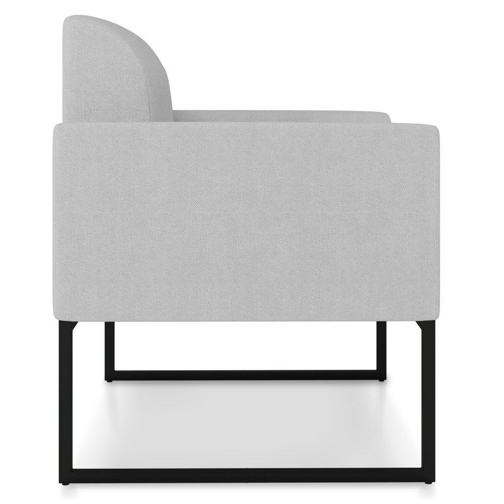 Kit 02 Poltronas Marisa Linho Cinza A05 D'rossi - 3