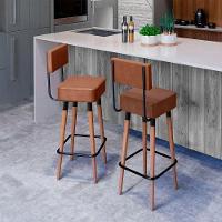 Kit 2 Banquetas Barcelona Cor Café - Speciale Home Café - 1