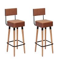 Kit 2 Banquetas Barcelona Cor Café - Speciale Home Café - 7