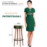 Kit 2 Banquetas Berlin Cor Verde - Speciale Home Verde - 3