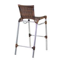 Kit 4 Banquetas Fortaleza Em Alumínio Alta Edícula Cozinha E Balcao Argila - 8