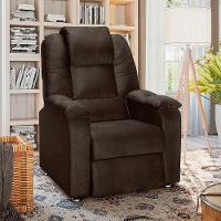 Poltrona Reclinável Do Papai Egito Marrom Chocolate - Speciale Home Marrom - 16