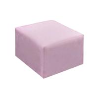 Poltrona Cadeira De Amamentação Balanço + Puff Ternura Material Sintético Rosa - Speciale Home Rosa - 3