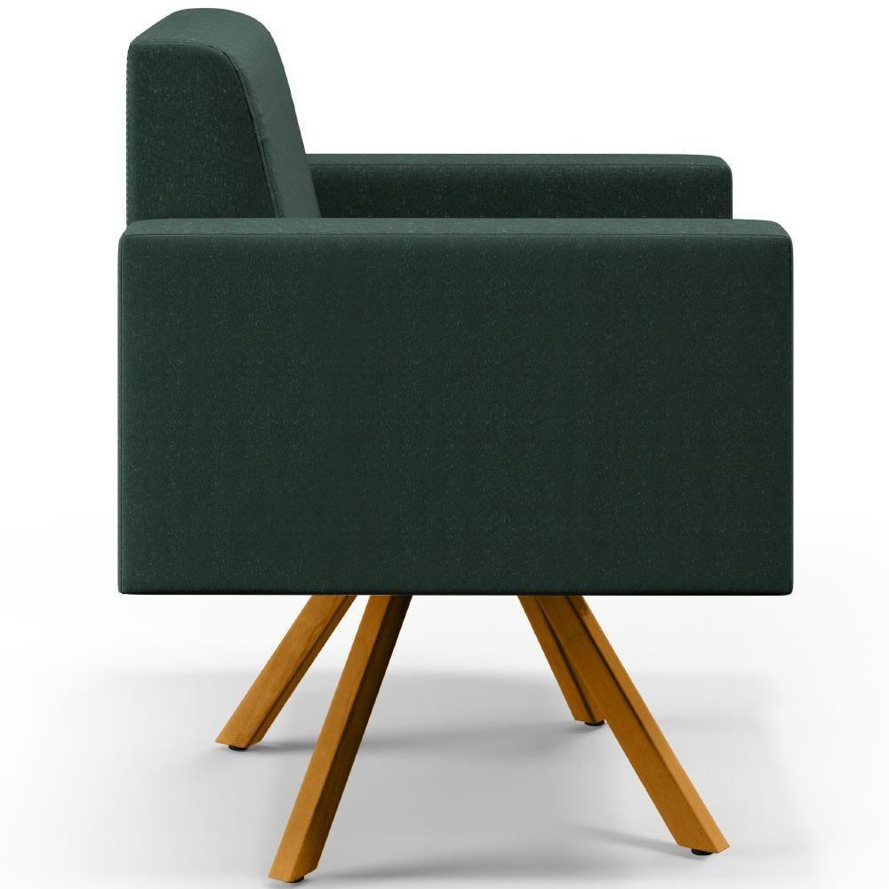 Kit 02 Poltronas Helô L02 Verde Musgo - 4