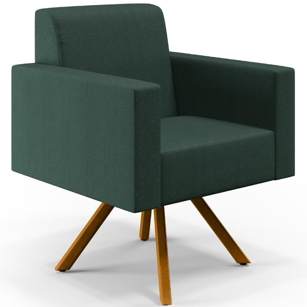 Kit 02 Poltronas Helô L02 Verde Musgo - 10