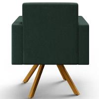 Kit 02 Poltronas Helô L02 Verde Musgo - 2