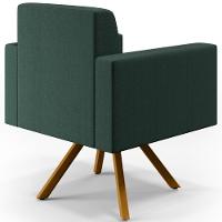 Kit 02 Poltronas Helô L02 Verde Musgo - 3