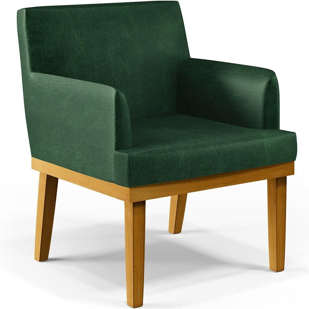 Kit 2 Poltronas Beatriz W01 Facto Verde Musgo - 3
