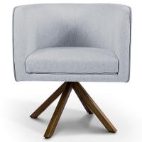 Kit 02 Poltronas Betina D02 Cinza D-315 - 3