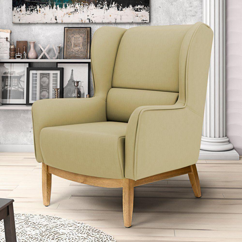 Kit 02 Poltronas Milena D02 Bege Escuro C-19 - 6