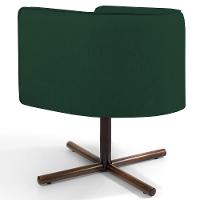 Kit 02 Poltronas Betina D02 Verde Musgo C-117 - 3