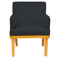 Kit 03 Poltronas Base Mel Beatriz W01 Corano Preto - 5