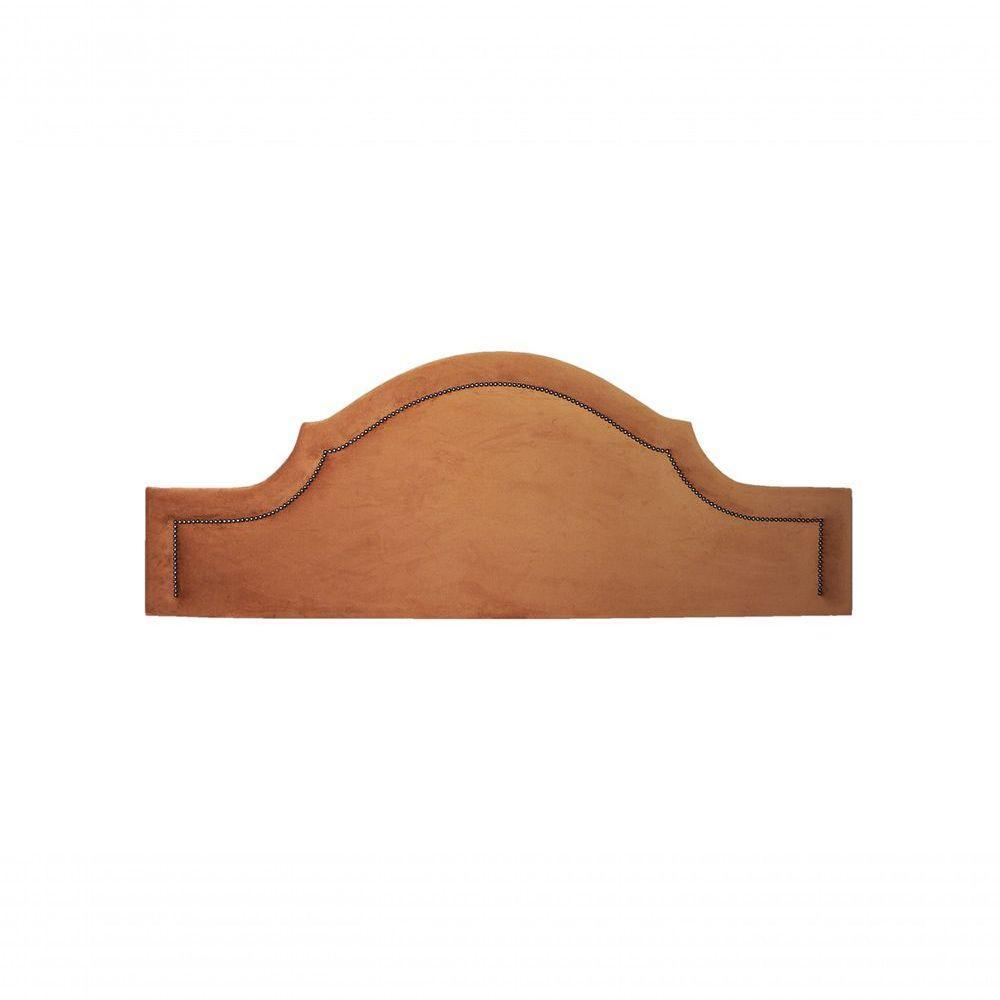 Cabeceira Queen Provençal Luxo 160X60 Terracota Tachas Fumê - 2