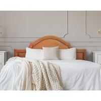 Cabeceira Queen Provençal Luxo 160X60 Terracota Tachas Fumê - 1