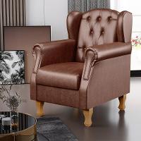 Kit 02 Poltronas Decorativa Yara P02 Marrom - 12