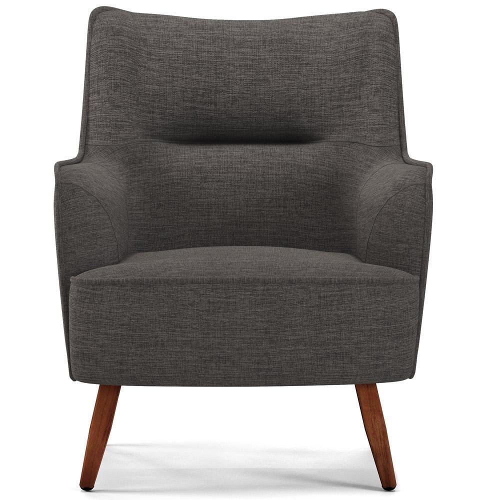 Kit 02 Poltronas Isabella D02 Cinza Escuro C-416 - 4