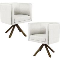 Kit 02 Poltronas Betina D02 Bege C-443 - 1