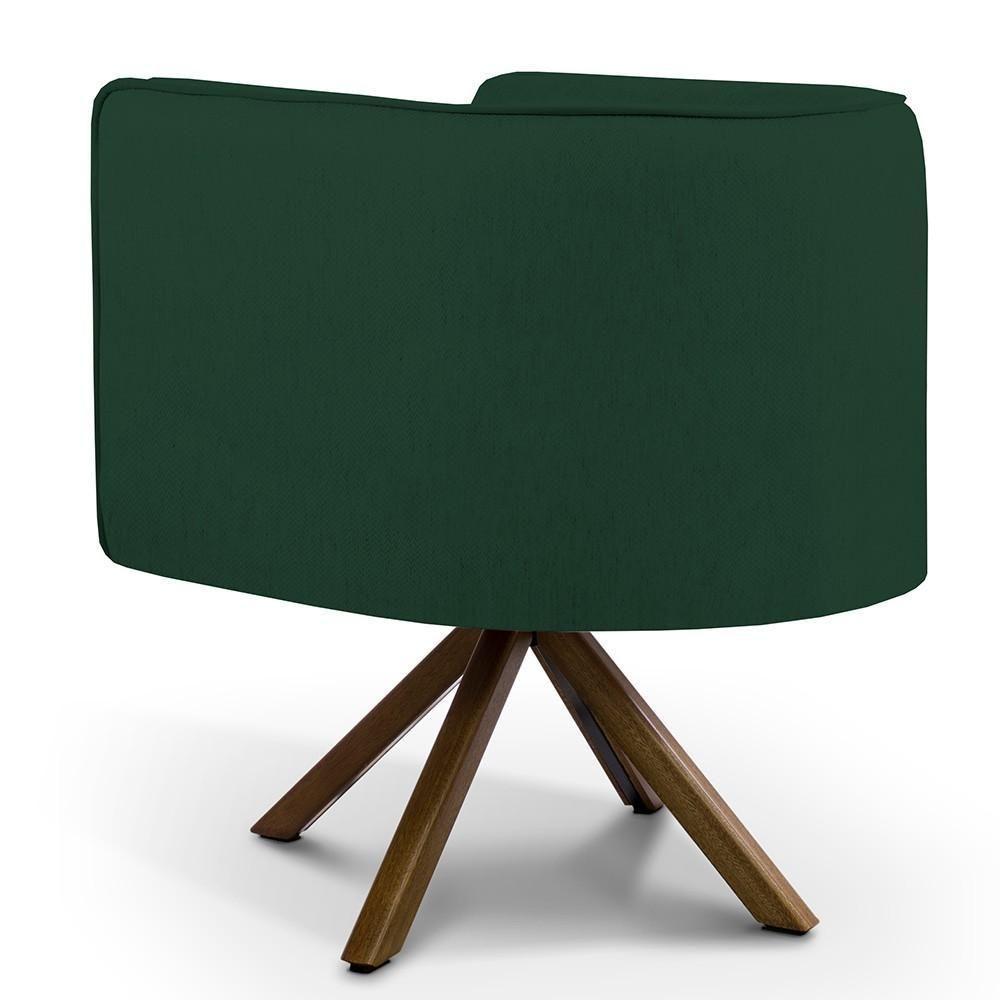 Kit 02 Poltronas Betina D02 Verde Musgo C-117 - 2