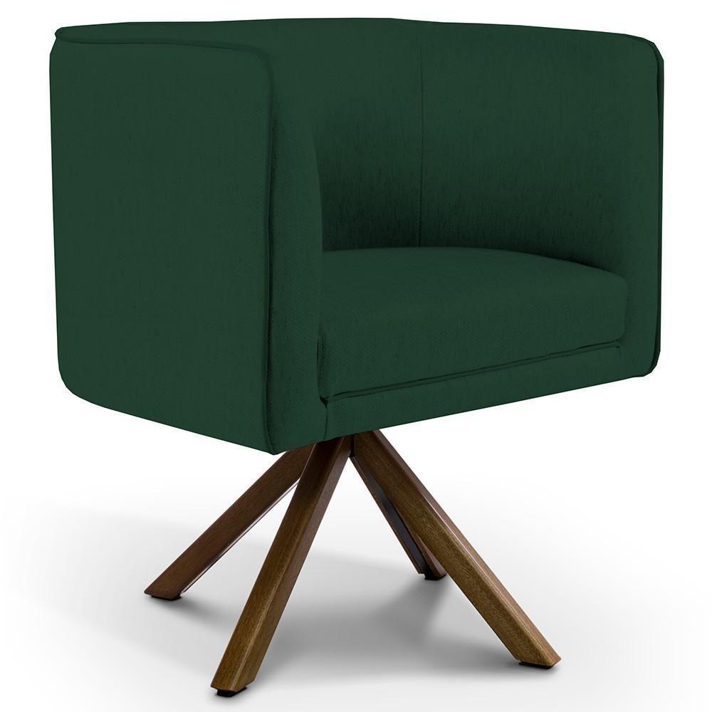 Kit 02 Poltronas Betina D02 Verde Musgo C-117 - 5