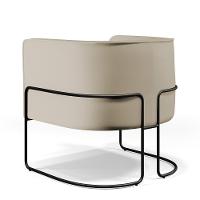 Kit 02 Poltronas Preto Betina D02 Bege C-26 - 2