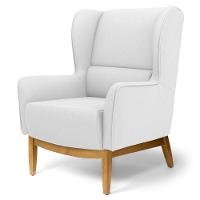 Poltrona Milena Base De Madeira Corano C-12 - 1