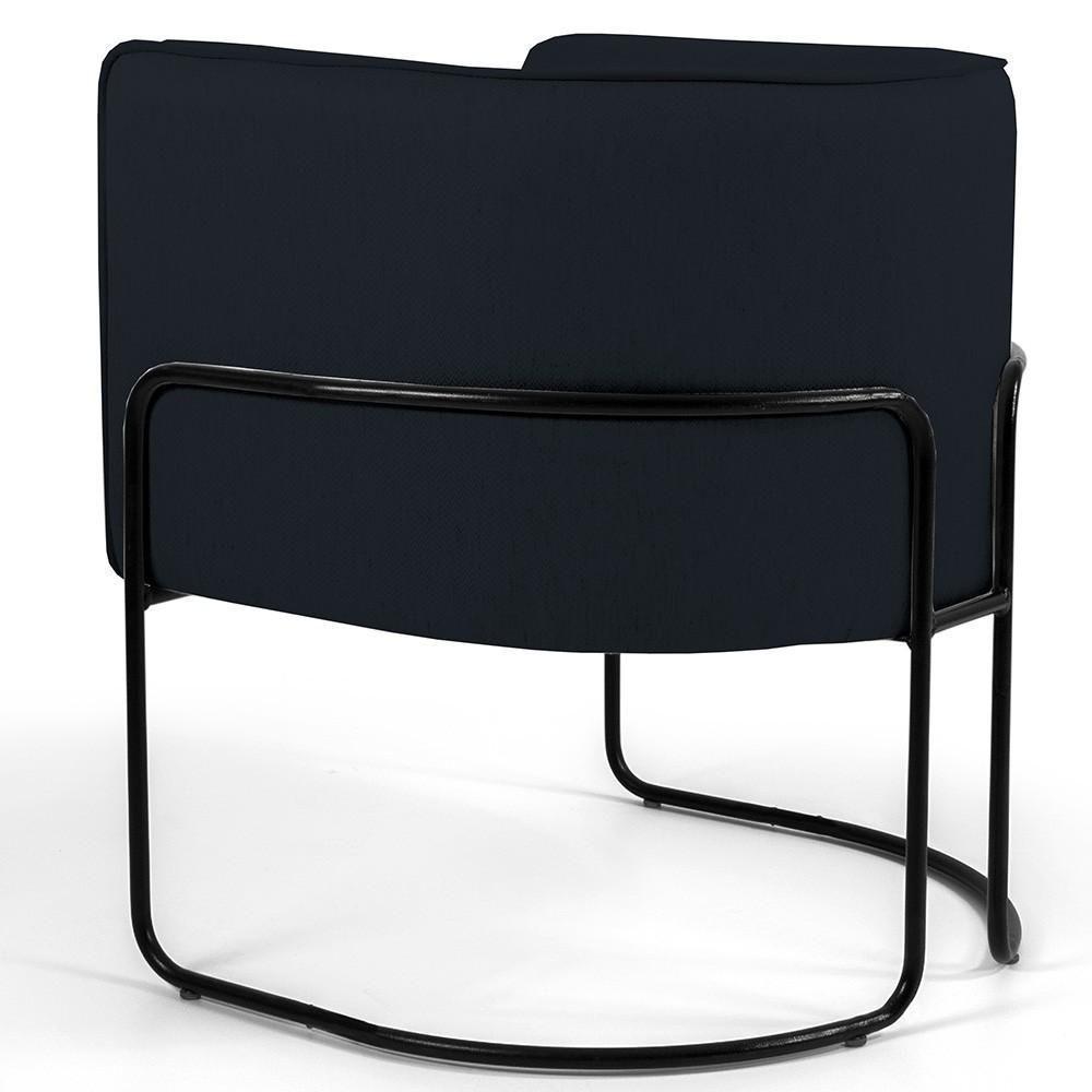 Kit 02 Poltronas Preto Betina D02 Preto C-05 - 3