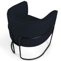 Kit 02 Poltronas Preto Betina D02 Preto C-05 - 2