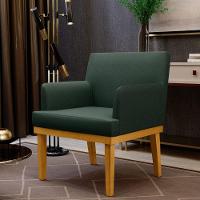Kit 04 Poltronas Beatriz W01 Linho Verde Musgo - 34