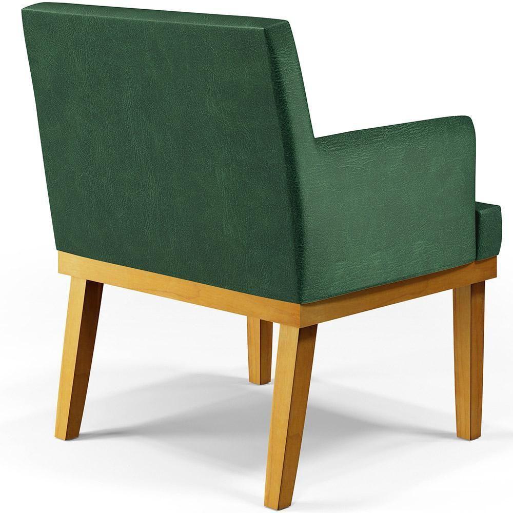 Kit 3 Poltronas Beatriz W01 Facto Verde Musgo - 7
