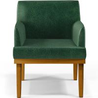 Kit 3 Poltronas Beatriz W01 Facto Verde Musgo